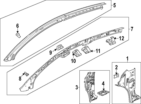 Hinge Pillar for 2025 Buick Encore GX #0