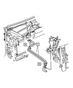 5072449AA - Air Conditioning &amp; Heater: Bracket for Mopar Image