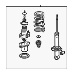 52610S9AA12 - Suspension: Strut Assembly for Honda: CR-V Image
