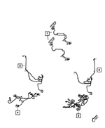 68156778AB - Electrical: Seat Wiring for Ram: 1500, 2500, 3500 Image