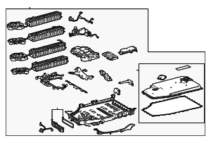 G951048130 - : Drive Motor Battery Pack Assembly for Lexus Image