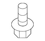 6511655AA - Suspension: Suspension Stabilizer Bar Bracket Bolt for Mopar Image