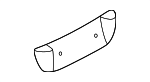 9J1807801OK1 - Body: License Plate Bracket for Porsche Image