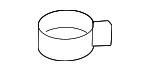 1472024006S - Cooling System: Upper Coupling Clamp for Hyundai Image