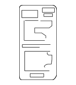 8E0010166G - Body: Air Bag Label for Audi Image
