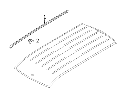 Luggage Carrier for 2017 Ford Transit Connect #1