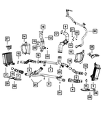 68199458AC - : Charge Air Cooler Hose for Mopar Image