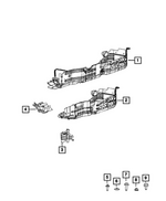 68413401AB - Frame, Bumper and Fascia: Fuel Tank Skid Plate for Mopar Image