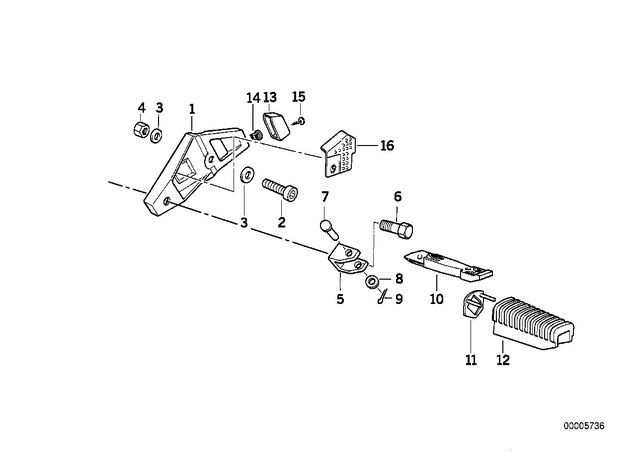 46712314728 - : Right Insert for BMW-Motorrad Image