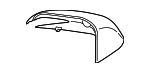 87616S1000 - Body: Mirror Cover for Hyundai: Santa Fe Image