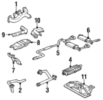 3531205 - Exhaust: Intermediate Pipe for GM Image