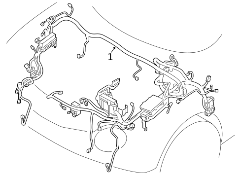 Wiring Harness for 2016 Nissan Juke #0