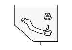 53540SNAA02 - Steering: Outer Tie Rod for Honda: Civic Image