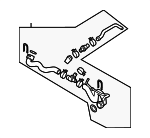 1K0122101LA - Cooling System: Upper Hose for Audi: A3, A3 Quattro, TT, TT Quattro, TTS Quattro Image