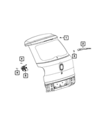 68201897AA - Electrical: Liftgate Washer Nozzle for Mopar Image