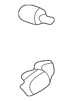 77508SX0000 - Body: Glove Box Door Arm for Acura: CL, MDX, RL, RSX, TL, TSX Image