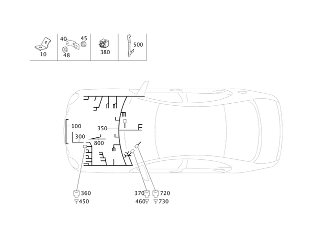 2114404705 - Electrical Equipment and Instruments: Wiring Harness for Mercedes-Benz Image image
