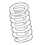 15528974 - Suspension: Coil Spring for Cadillac: Escalade | Chevrolet: Blazer, C1500, C2500, C3500, C3500HD, K1500 Pickup, K2500 Pickup, K3500 Pickup, Suburban C1500, Suburban C2500, Suburban K1500, Suburban K2500, Tahoe | GMC: C1500 Pickup, C2500 Pickup, C3500 Pickup, C3500HD, K1500 Pickup, K2500 Pickup, K3500 Pickup, Suburban C1500, Suburban C2500, Suburban K1500, Suburban K2500, Yukon Image