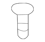 7873165D00 - Body: Drip Rail Screw for Suzuki Image