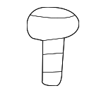 7873465D00 - Body: Deflector Shield Screw for Suzuki Image