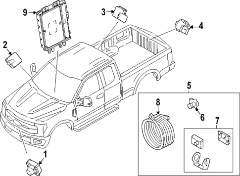 Electrical Components for 2024 Ford F-450 Super Duty #2