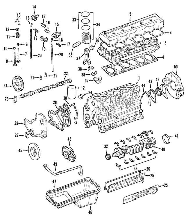 R8003549AA - Engine: Cylinder Block for Mopar Image
