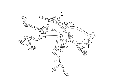 Wiring Harness for 2013 Honda Fit #0