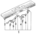 2659884M01 - : Cover for Nissan: Pulsar NX Image