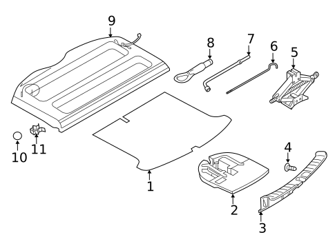 Interior Trim - Rear Body for 2025 Nissan Kicks Play #0