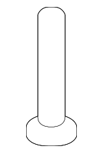 99919019130 - Body: Lower Trim Rivet for Porsche: 911, Cayman, Panamera Image