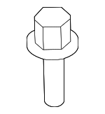 1140308357K - : Mount Bracket Bolt for Hyundai: Kona, Kona N Image
