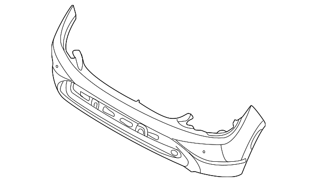 のあ 2022-2023 Hyundai Kona Bumper Cover 86611-J9BA0 | OEM Parts