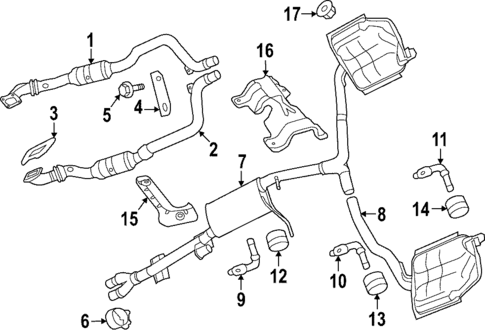 Exhaust Manifold for 2022 Dodge Charger #0