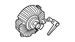 PC3Z8A616C - Cooling System: Fan Clutch for Ford Image