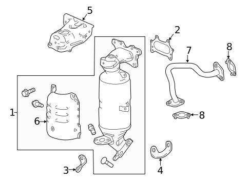 EGR & Related Components for 2017 Honda Accord #0