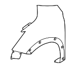 F31015RBMA - : Fender for Nissan Image