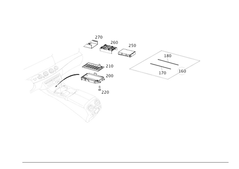 Car Telephone for 2025 Mercedes-Benz E 53 AMG&reg; #0