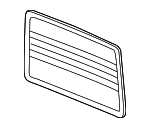 22729677 - Body: Back Glass for Chevrolet: Cavalier | Pontiac: Sunfire Image