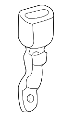 7323001040B0 - : Buckle for Toyota Image