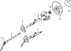 USAMA IDRIページ Shaft & Internal Components for 1985 Nissan 300ZX | OEM