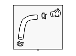 25415BE200 - Cooling System: Lower Hose for Hyundai Image