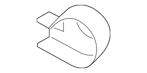 4K9955205 - Body: Back Glass Wiper Arm Cap for Audi Image