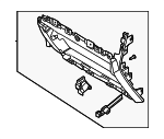 PC3Z6006010AC - Body: Glove Box Frame for Ford Image