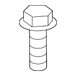 1125406161 - Body: Hinge Mount Bolt for Genesis: Electrified G80, G70, G80, G90 | Hyundai: Accent, Elantra, Elantra GT, Genesis, Genesis Coupe, Kona, Kona Electric, Kona N, Santa Fe, Santa Fe Sport, Santa Fe XL, Tucson, Veloster, Veloster N, Venue, Veracruz Image