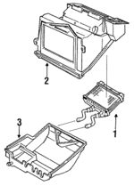 52470156 - HVAC: Heater Core for Buick: Skyhawk, Skylark, Somerset, Somerset Regal | Cadillac: Cimarron | Chevrolet: Beretta, Cavalier, Corsica | Oldsmobile: Achieva, Calais, Cutlass Calais, Firenza | Pontiac: Grand Am, J2000 Sunbird, Sunbird Image