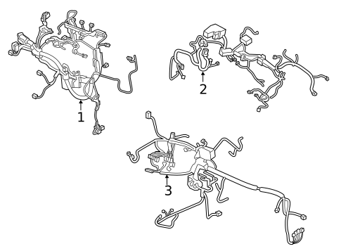 Wiring Harness for 2022 Honda Insight #0