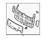 817502J000WK - : Lower Gate Trim for Kia: Borrego Image