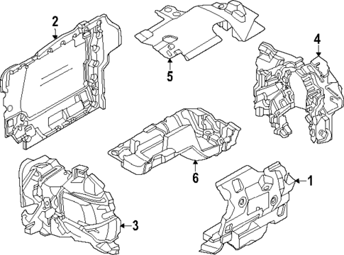 Heat Shields for 2024 BMW i5 #1