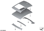 41319625534 - Bodywork: Roof Covering Lifting-Sliding Roof for BMW Image