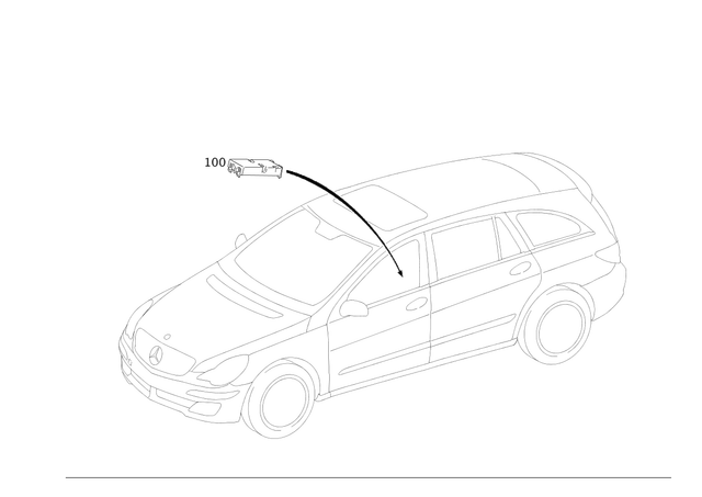 2118703885 - Electrical System: Control Unit, Seat Heat for Mercedes-Benz Image image